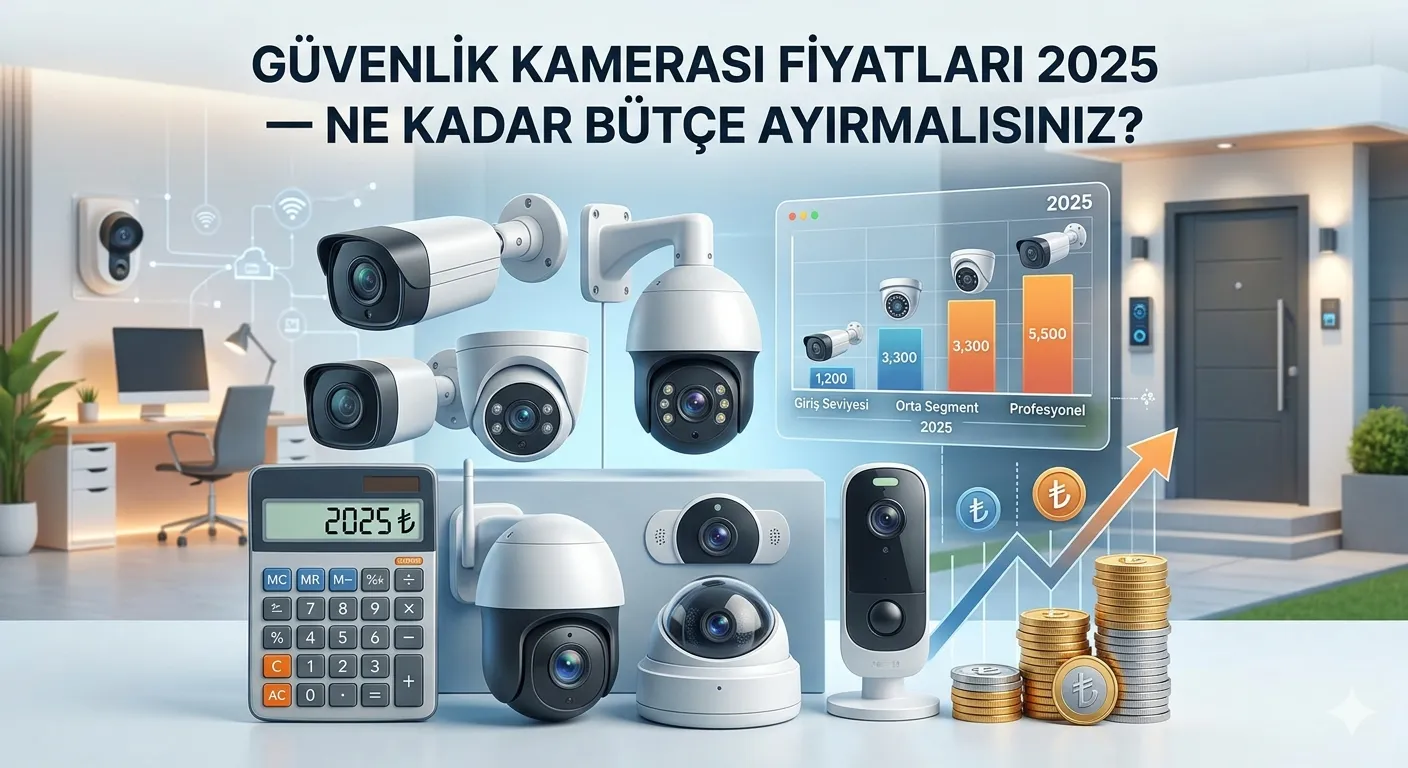 Güvenlik Kamerası Fiyatları 2026 — Ne Kadar Bütçe Ayırmalısınız?